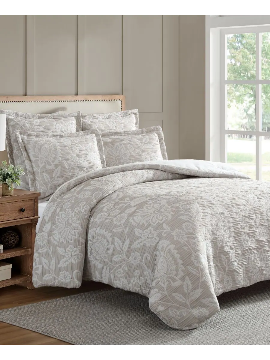Комплект постельного белья Sarrah Textured из 3 предметов, размер King/California King Levtex — изображение 1 из 5