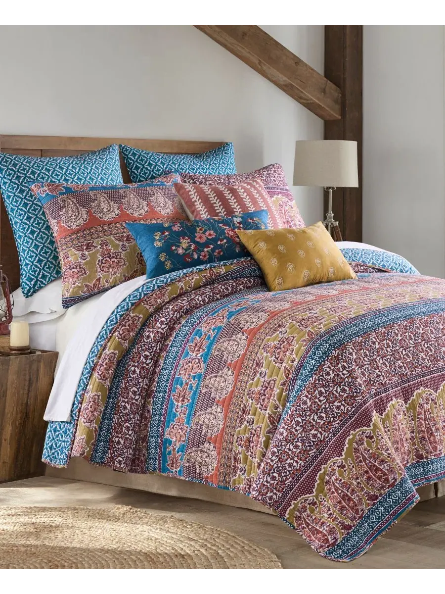 Покрывало-комплект Kirana Reversible, 3 предмета, King/California King Levtex Home — изображение 1 из 5, мульти
