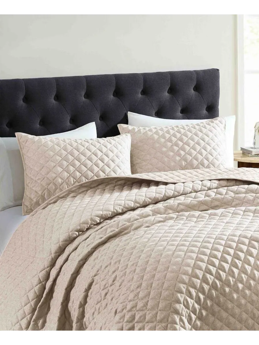 Стеганое покрывало Harlan Herringbone, 3 предмета, King Riverbrook Home