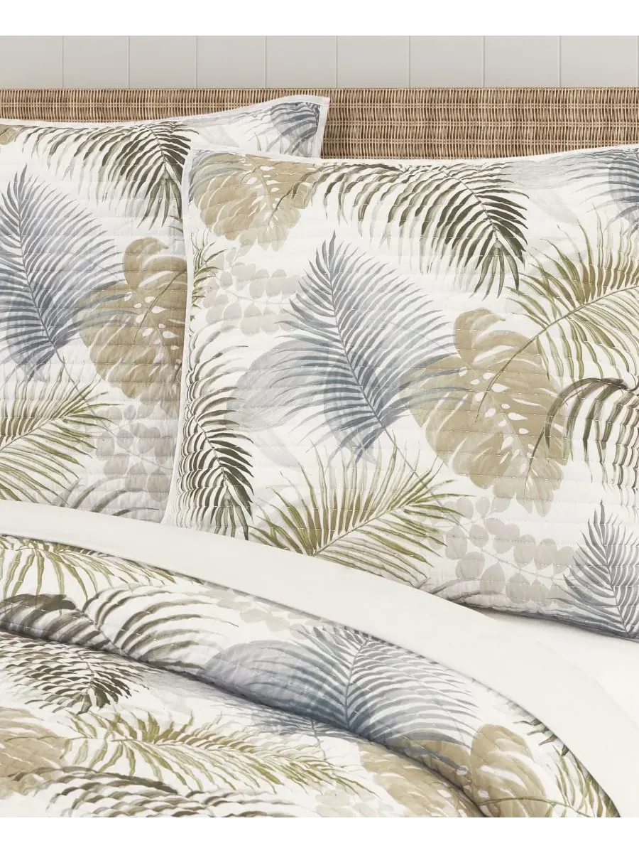 Наволочка для подушки Hatteras Quilted Sham, European Salt Life — изображение 2 из 3, прозрачный