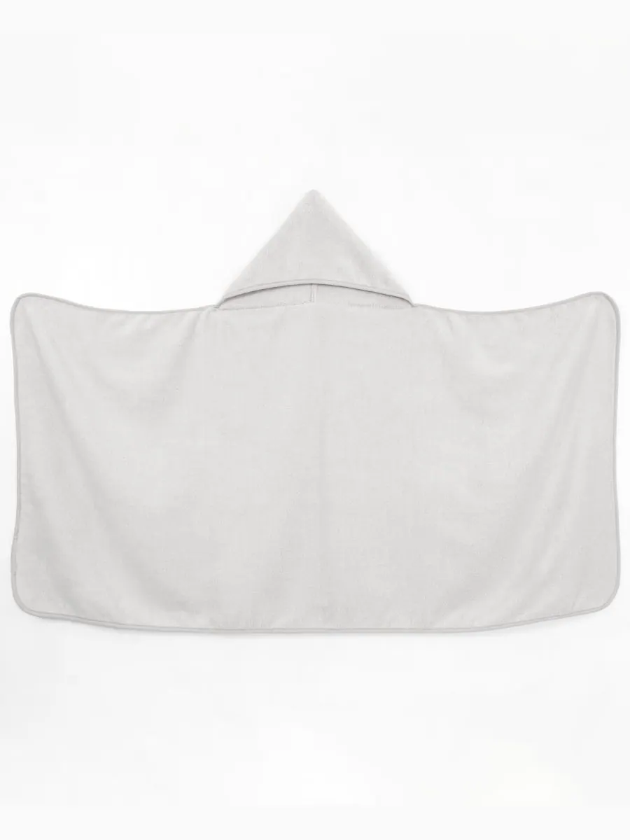 Набор из 4 банных полотенец из турецкого хлопка для малышей American Soft Linen — изображение 2 из 3, серый