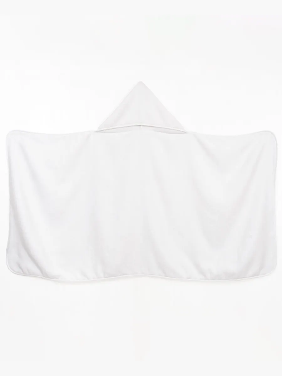 Набор из 4 банных полотенец из турецкого хлопка для малышей American Soft Linen — изображение 3 из 3, белый
