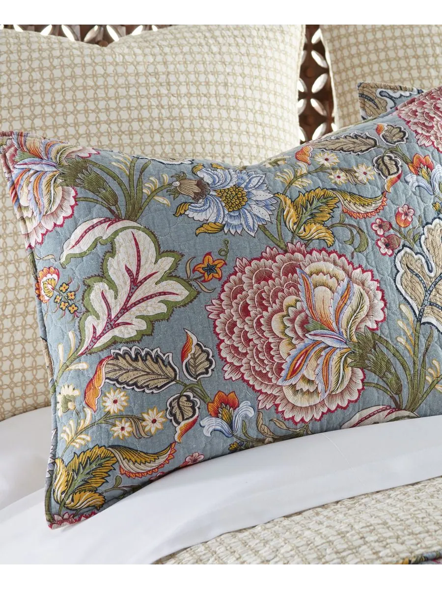 Комплект постельного белья Angelica Spring Jacobean Floral из 3 предметов, размер Full/Queen Levtex — изображение 2 из 2