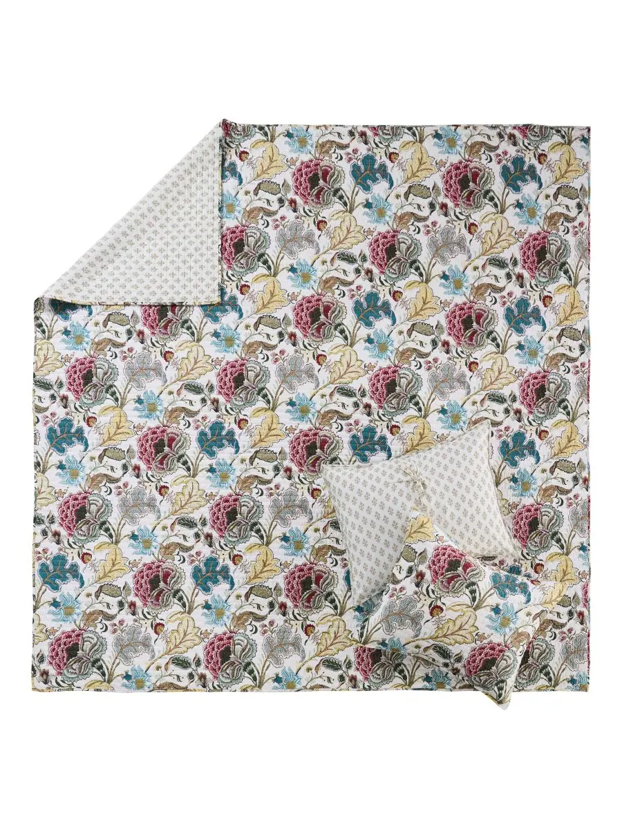 Комплект постельного белья Angelica Spring Jacobean Floral из 3 предметов, размер Full/Queen Levtex — изображение 4 из 6