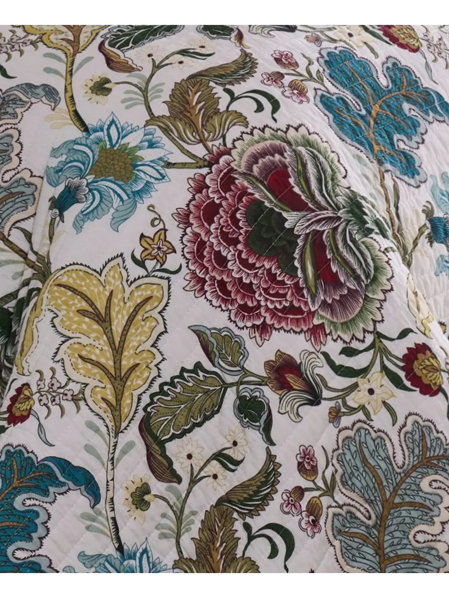 Комплект постельного белья Angelica Spring Jacobean Floral из 3 предметов, размер Full/Queen Levtex — изображение 6 из 6