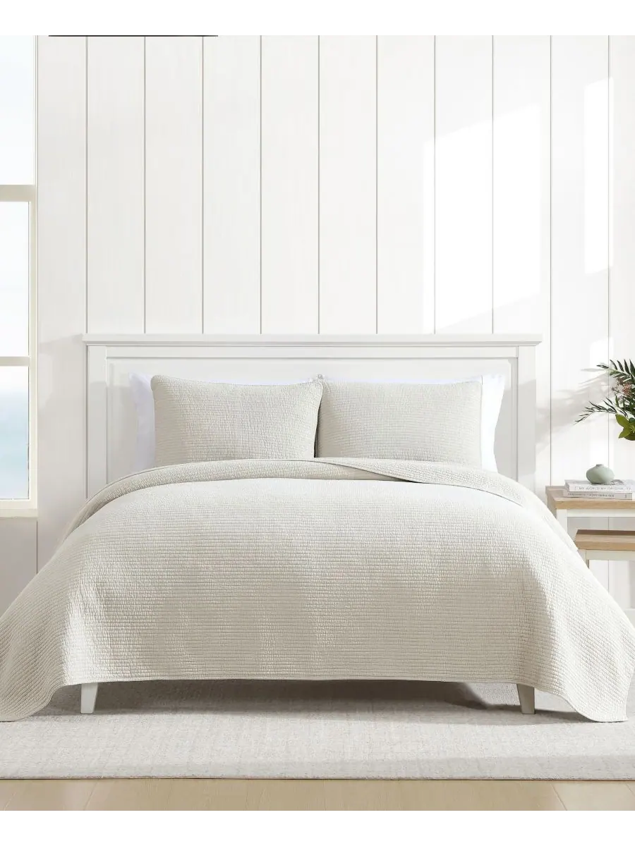 Комплект постельного белья Seashore Stitch Washed, 2 предмета, размер Twin Nautica
