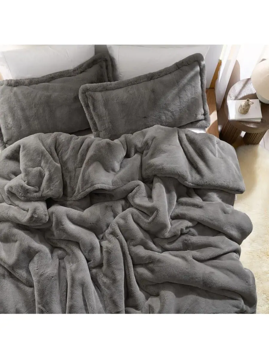 Комплект постельного белья Chunky Bunny Double the Thick - Coma Inducer Oversized Comfort Set — изображение 3 из 4, тауп