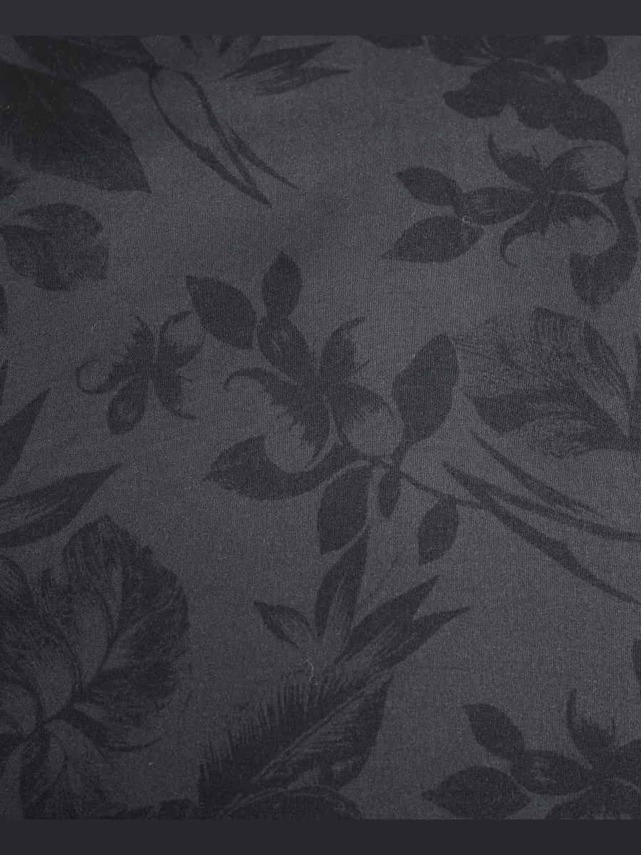 Комплект постельного белья silhouette floral из 3 предметов, размер twin Kenneth Cole New York — изображение 7 из 9, черный