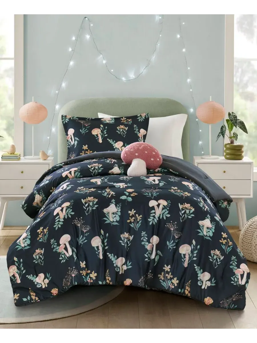 Комплект постельного белья Gwen Mushroom Garden Floral, 3 предмета, размер Twin/Twin XL Intelligent
