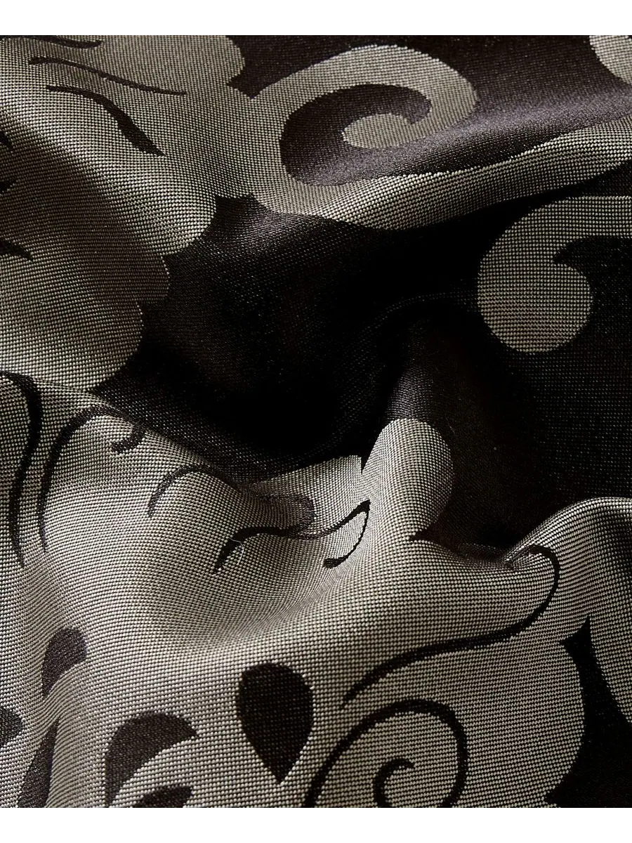Комплект постельного белья Mollybee Floral, 9 предметов, размер Queen Stratford Park — изображение 6 из 6, черный золотистый