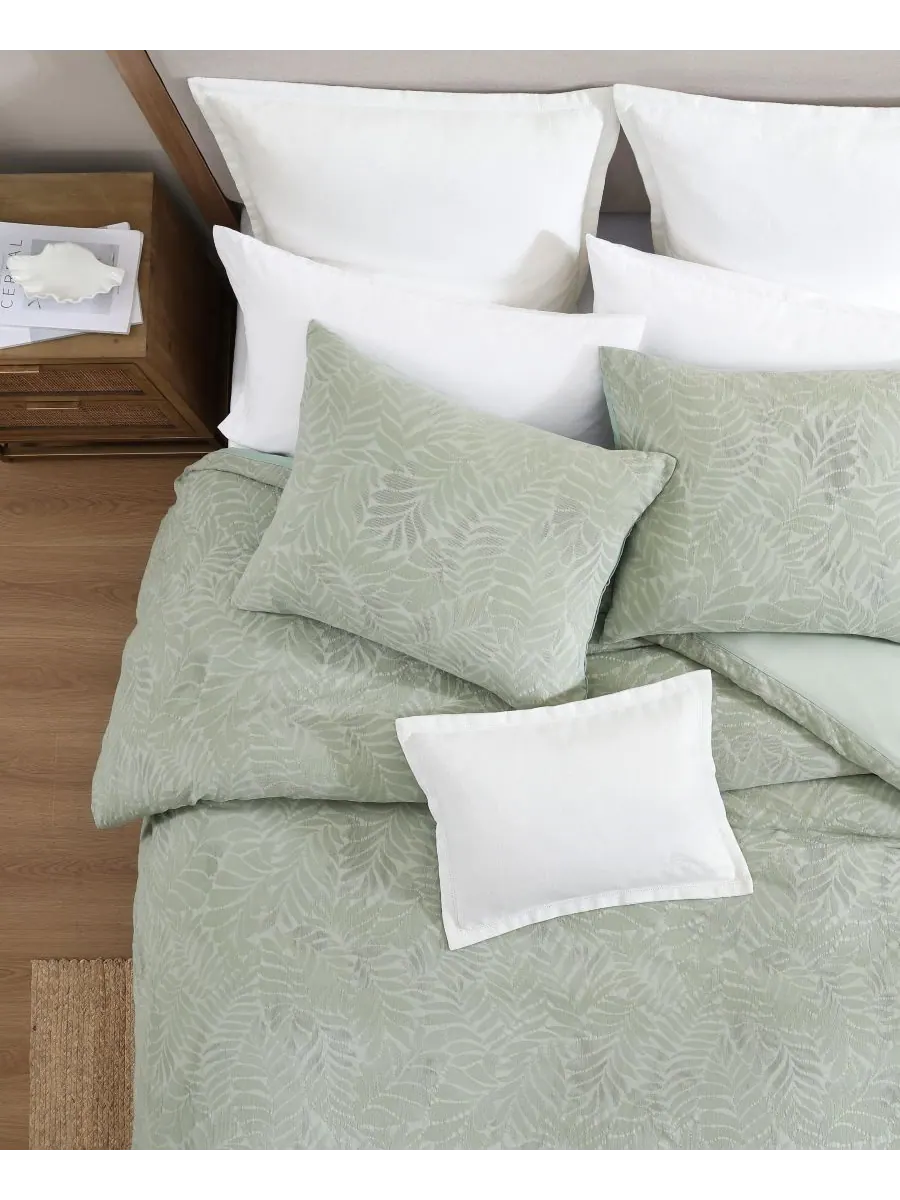 Комплект постельного белья Tommy Bahama Harbor Palm Cotton из 3 предметов, размер King Tommy Bahama — изображение 4 из 9