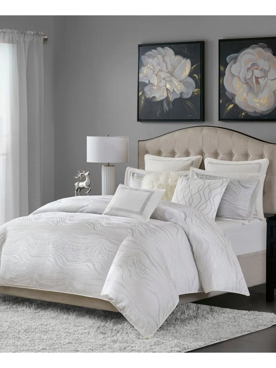 Комплект постельного белья Hollywood Glam из 8 предметов, размер Queen Madison Park Signature