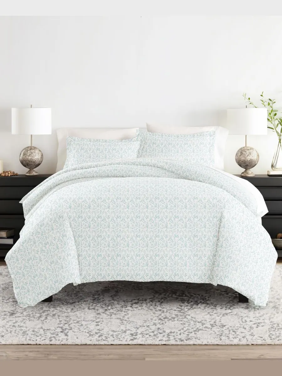 Комплект постельного белья Tranquil Sleep с узором, размер Twin/Twin XL Ienjoy Home