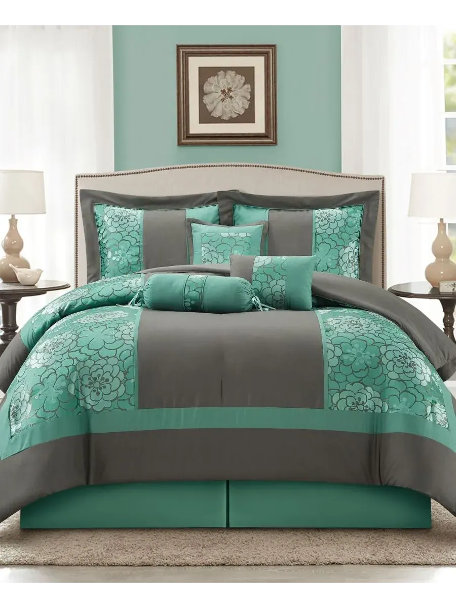 Комплект постельного белья Sibyl Jacquard из 7 предметов, размер King Stratford Park