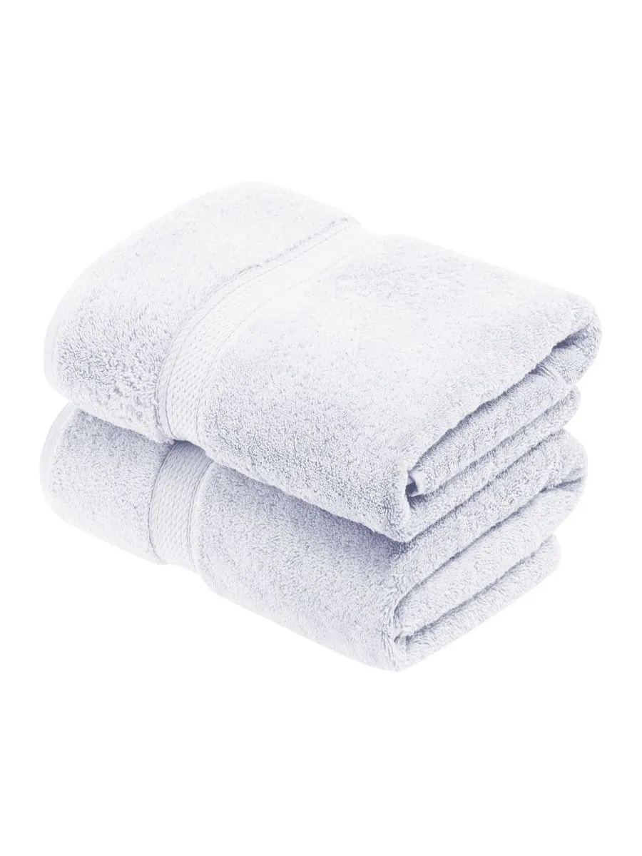 Набор из 2 банных полотенец из 100% египетского хлопка Superior, White, 2 piece set