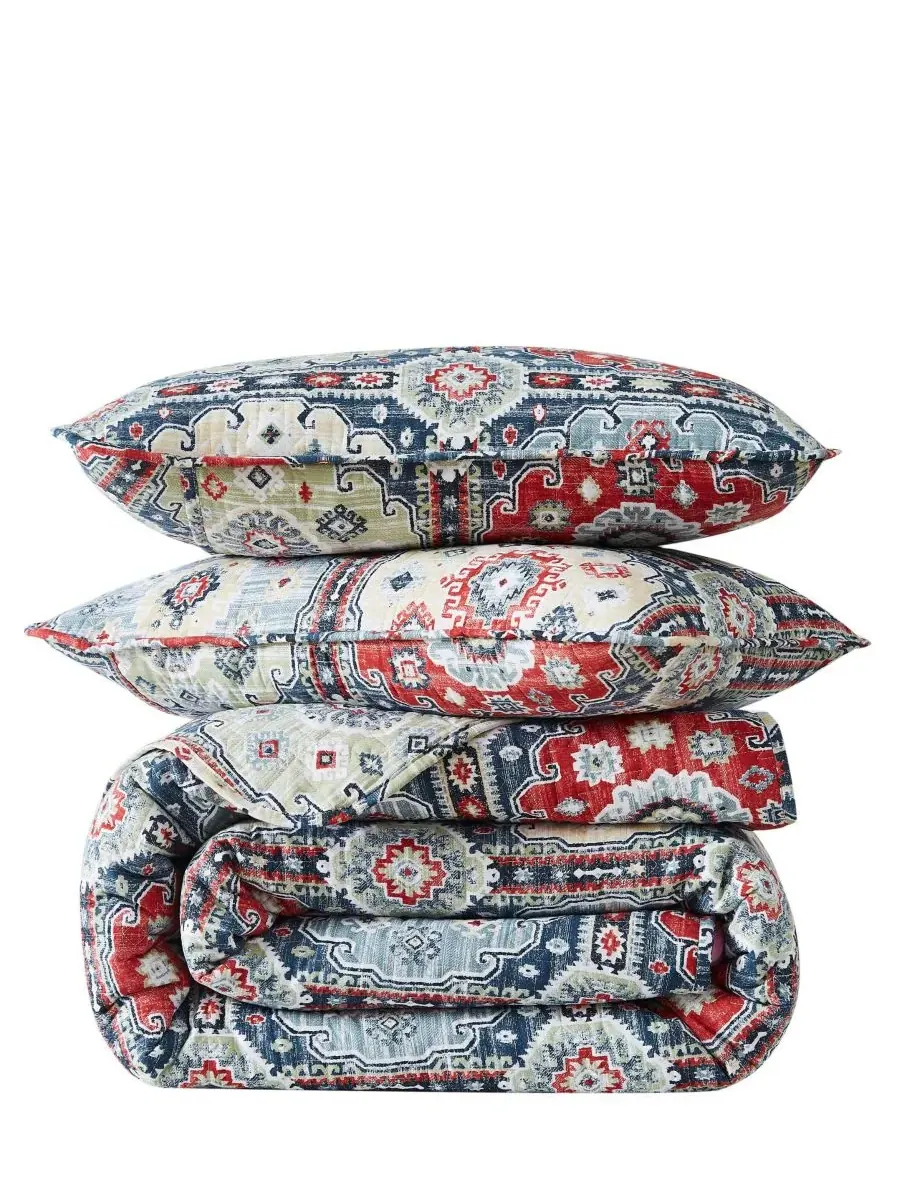 Комплект постельного белья Kilim Oversized из 3 предметов, размер Full/Queen Southshore Fine Linens — изображение 2 из 4