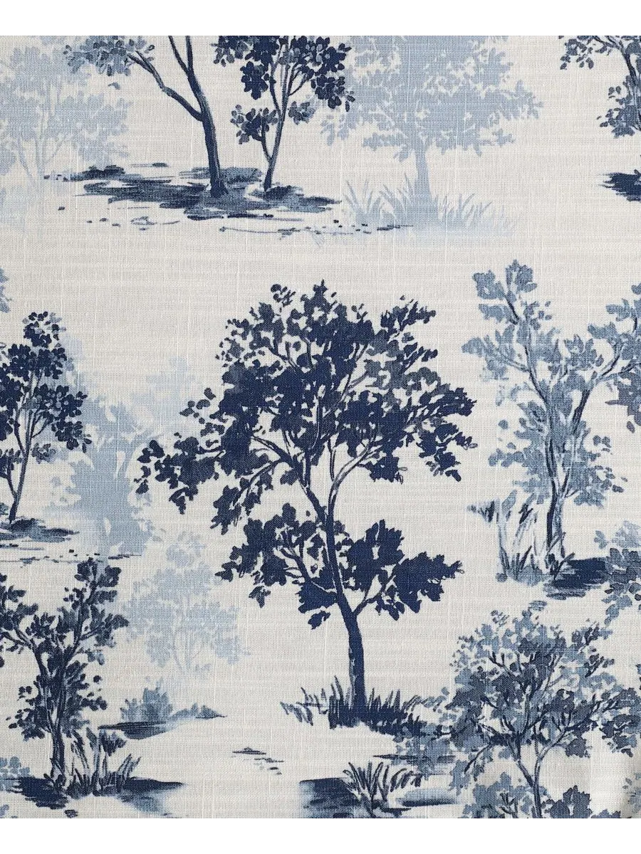 Двусторонний комплект постельного белья Vintage Forest Toile, 2 предмета, размер Twin Eddie Bauer — изображение 6 из 8, синий