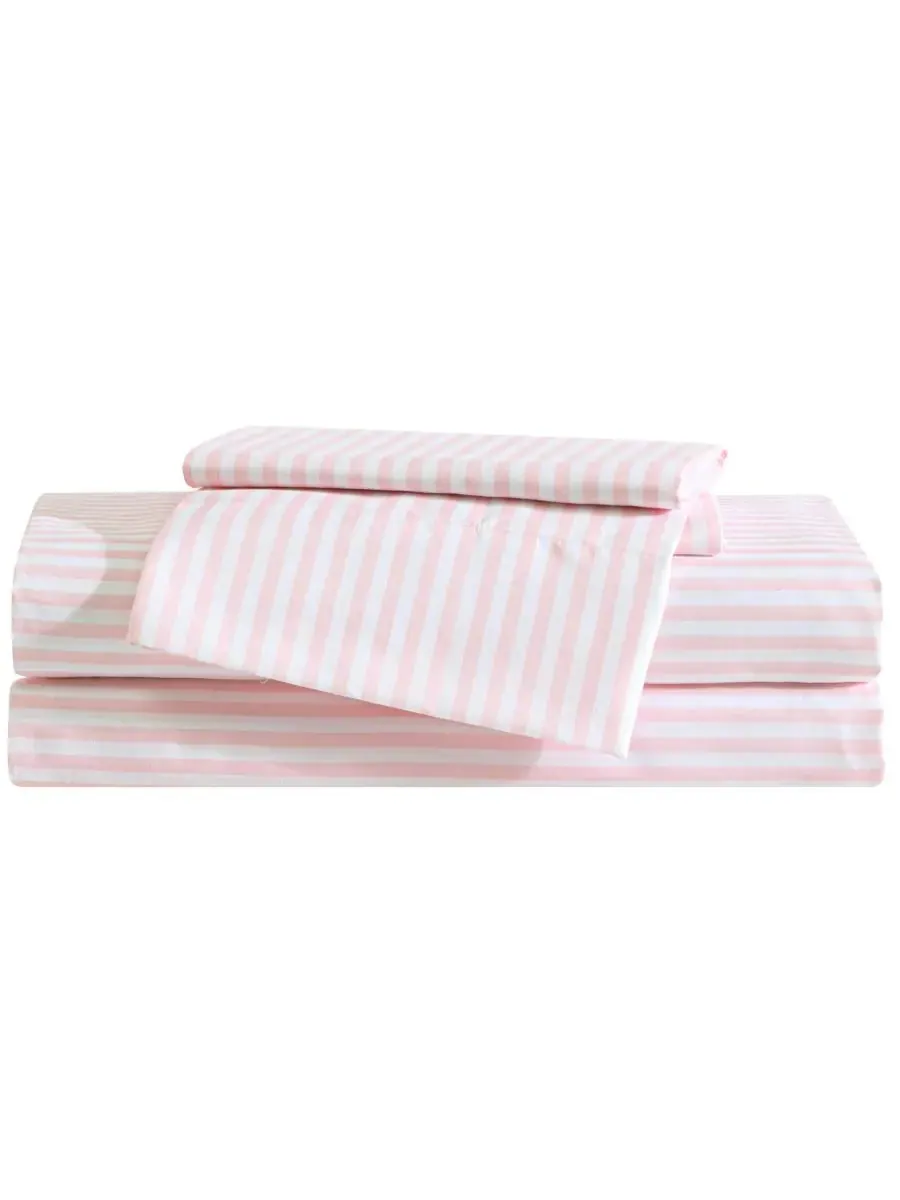 Комплект постельного белья Little Stripe из микрофибры, 3 предмета, размер Twin Eddie Bauer — изображение 1 из 7
