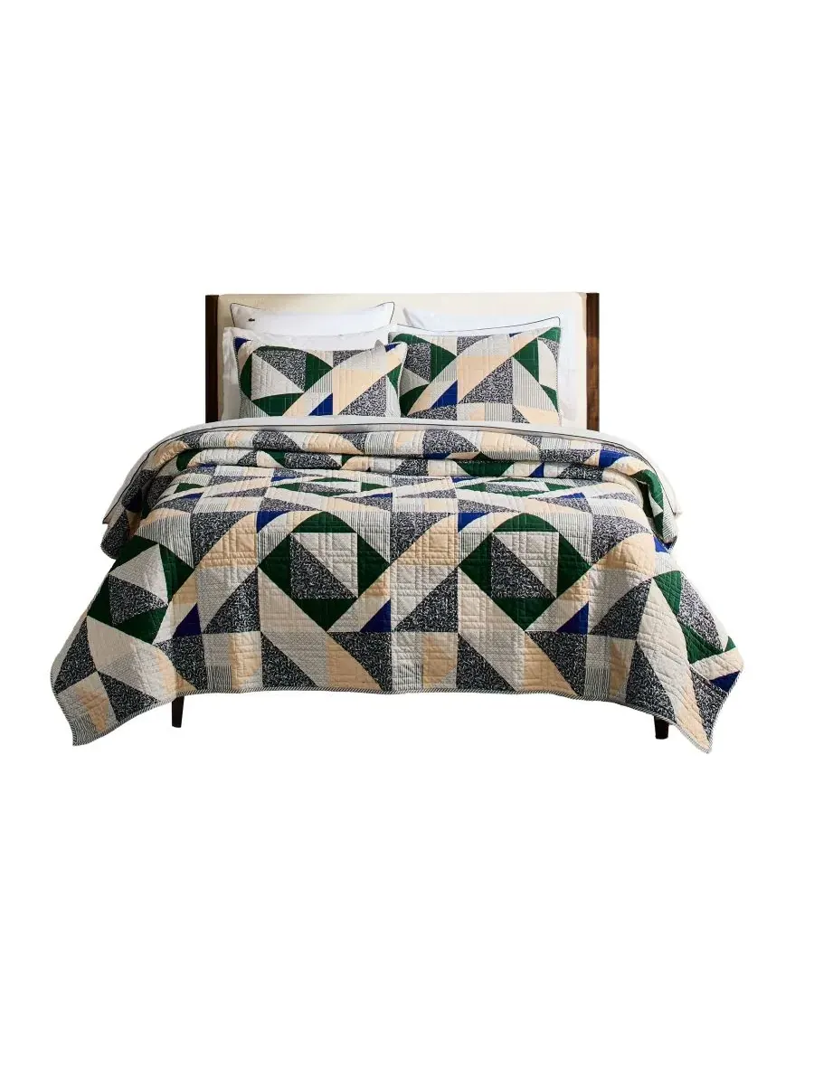 Комплект постельного белья Signature Cotton из 3 предметов, размер Full/Queen Lacoste Home — изображение 6 из 7, мульти