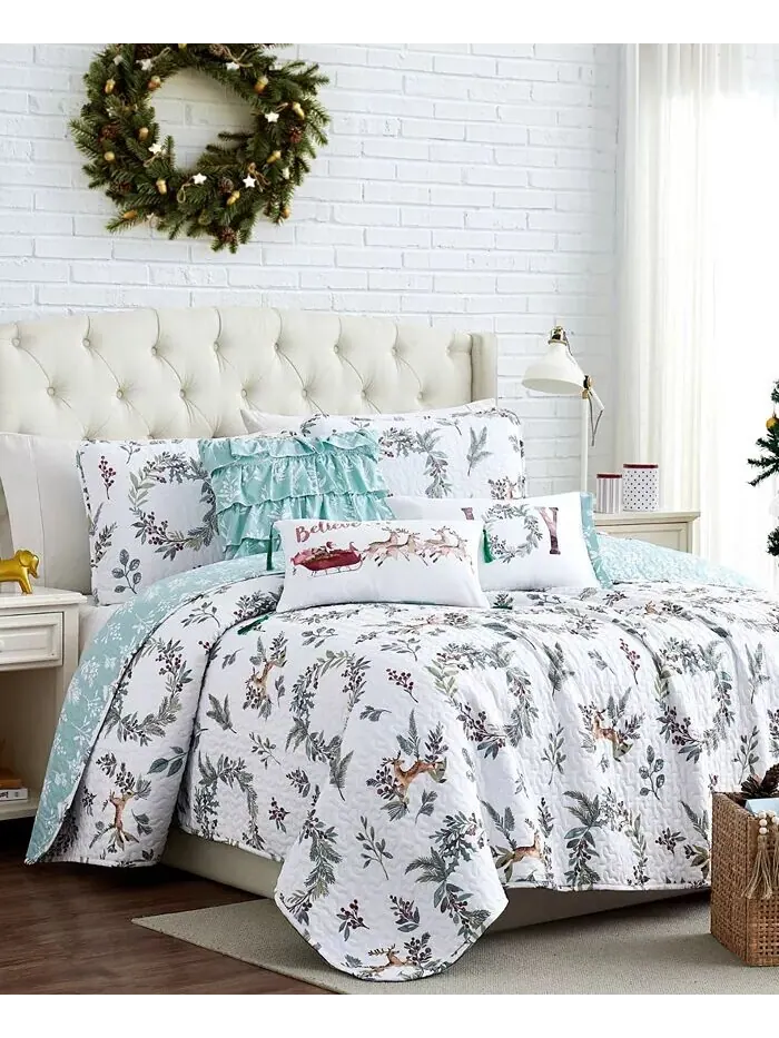 Коллекция больших двусторонних одеял Happy Holidays из 6 предметов Southshore Fine Linens — изображение 1 из 1, мульти