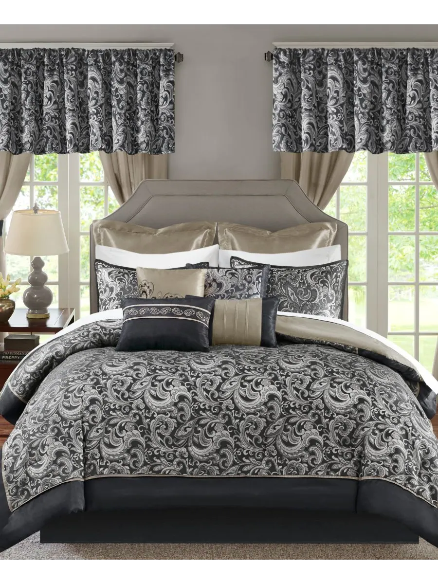 Комплект мебели brystol из 24 предметов, размер california king. Madison Park Essentials