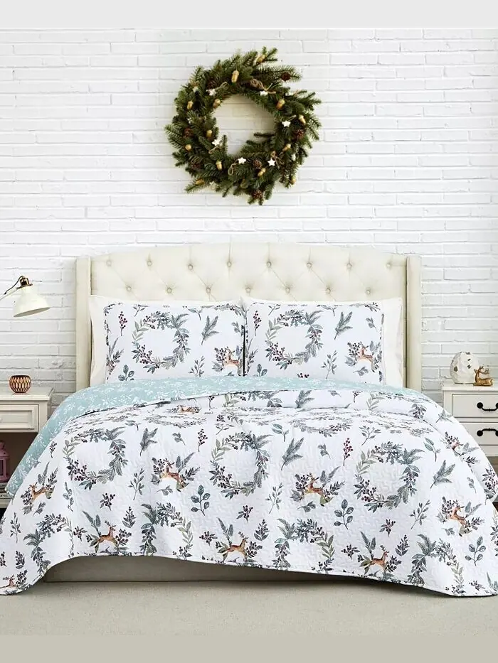 Коллекция больших двусторонних одеял Happy Holidays из трех предметов Southshore Fine Linens — изображение 1 из 1, мульти