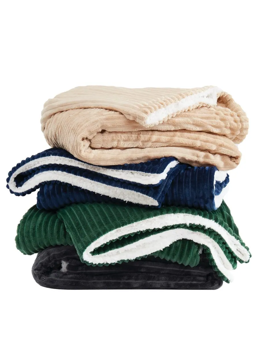 Комплект постельного белья Signature Corduroy из 2 предметов, размер Twin/Twin XL London Fog — изображение 5 из 5, серый
