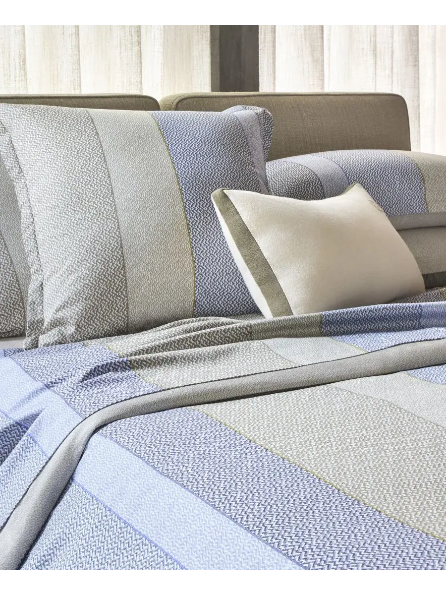 Наволочка Alvorada Cotton Sham, European Boss Home — изображение 3 из 4, синий