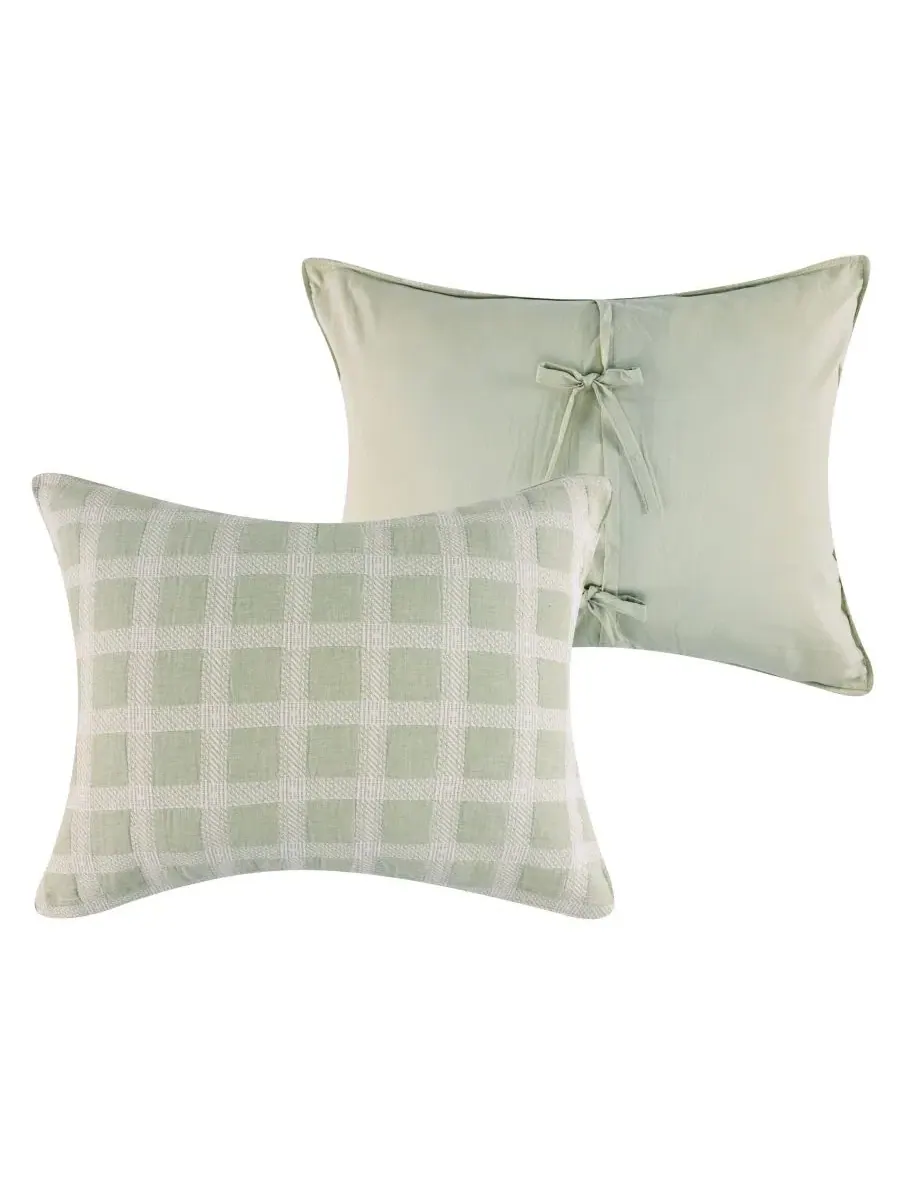 Наволочка для подушки Millhouse Lightweight, King Greenland Home Fashions — изображение 3 из 4, шалфейный