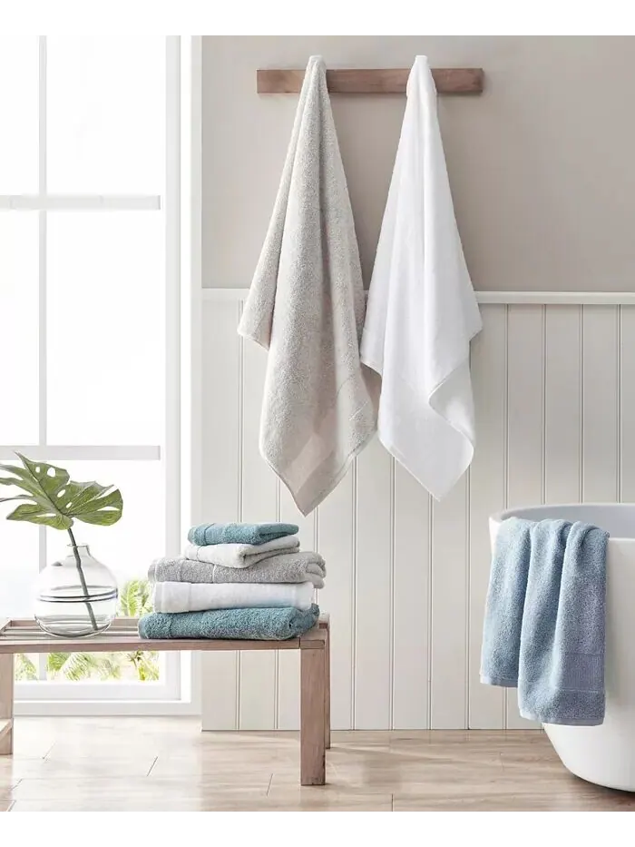 Набор полотенец Tommy Bahama Home Island Retreat, 6 шт — изображение 3 из 8, серый