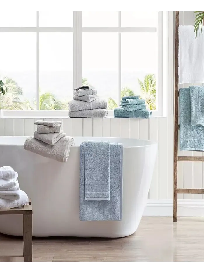 Набор полотенец Tommy Bahama Home Island Retreat, 6 шт — изображение 4 из 8, серый