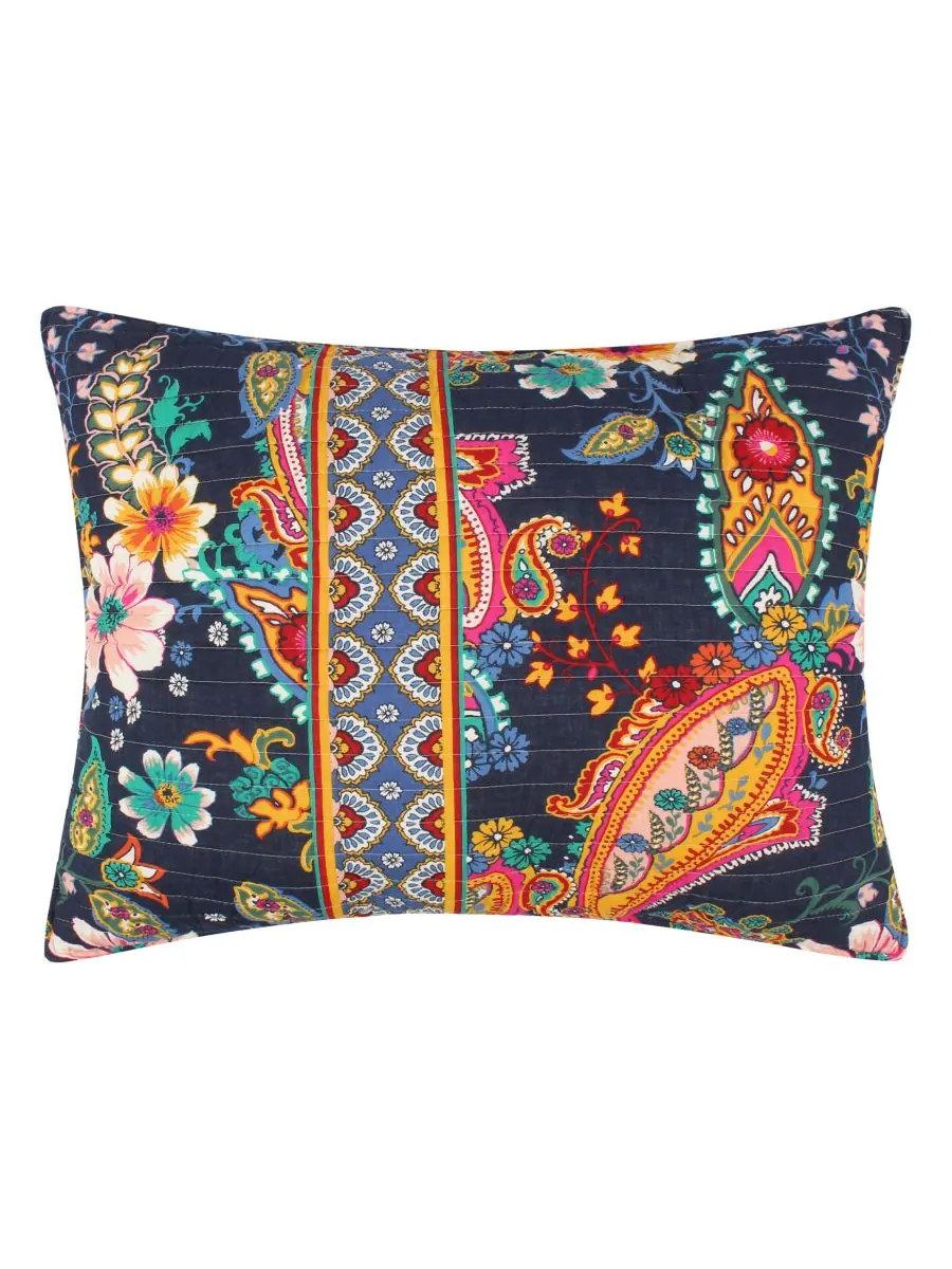 Двусторонний комплект постельного белья Bertelli Paisley из 3 предметов, размер Full/Queen Levtex — изображение 2 из 6