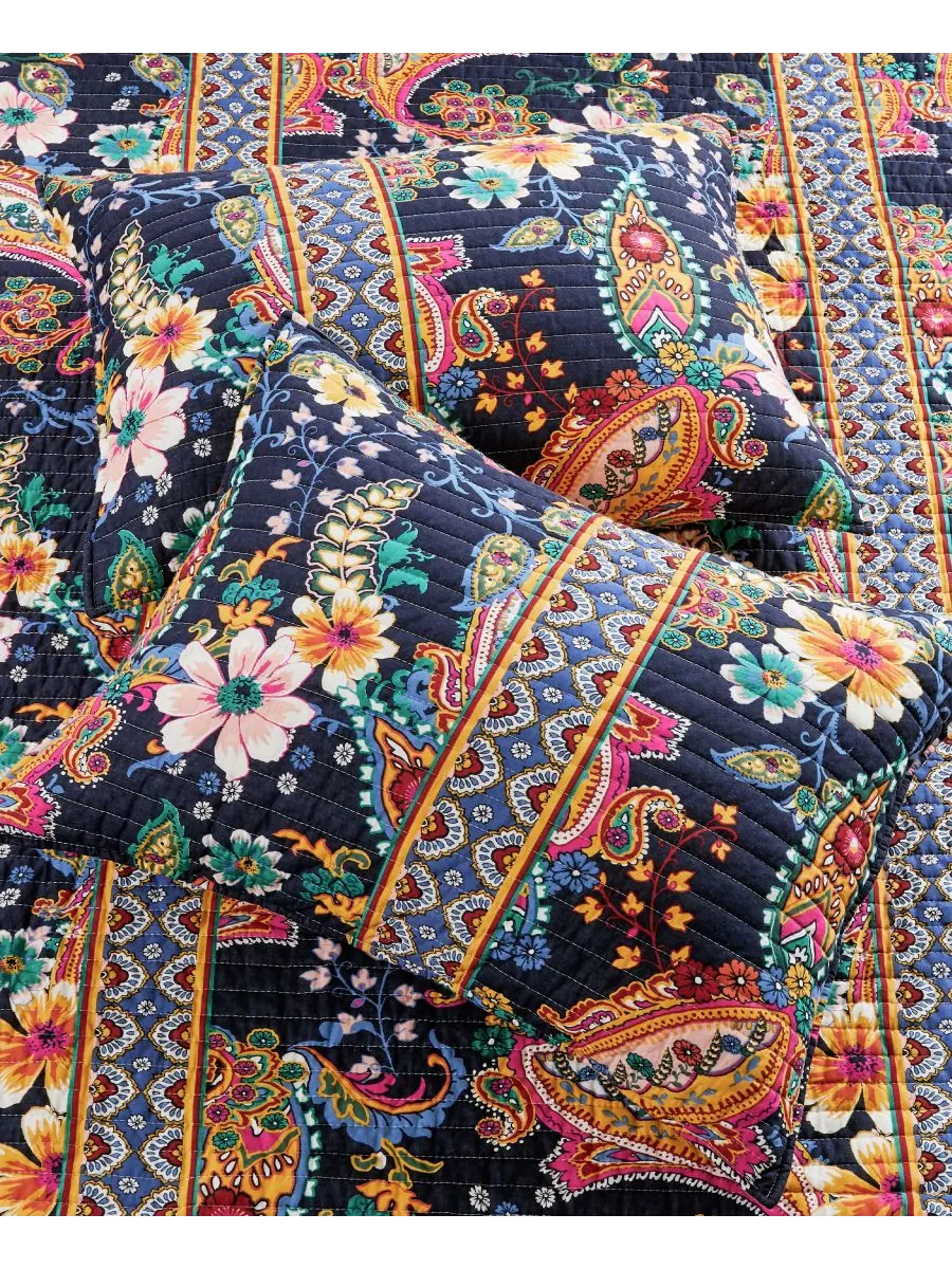 Двусторонний комплект постельного белья Bertelli Paisley из 3 предметов, размер Full/Queen Levtex — изображение 4 из 6