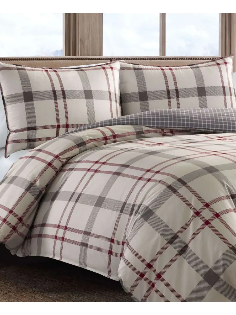 Комплект постельного белья Portage Bay из хлопка, 3 предмета, размер King Eddie Bauer — изображение 2 из 6, светлый бежевый