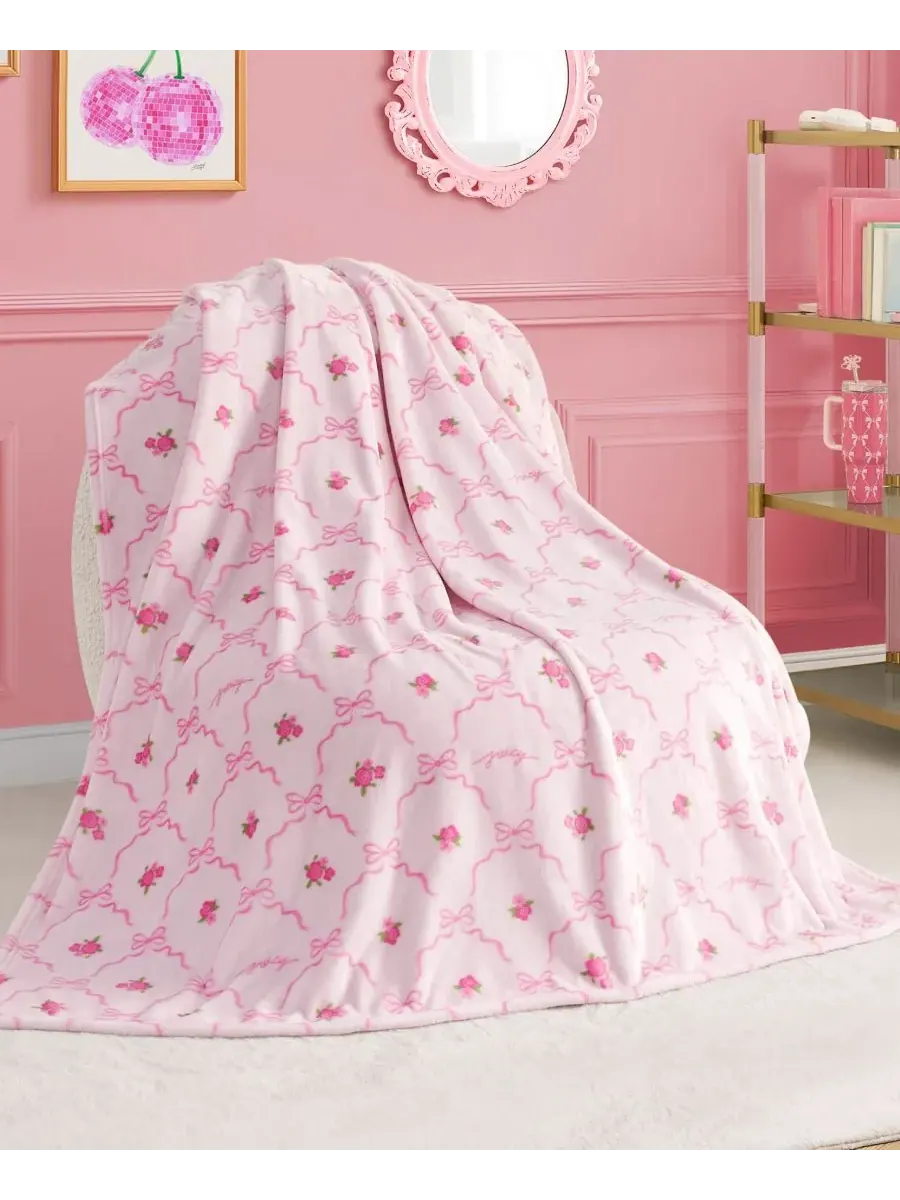 Детский плюшевый плед, 127 x 178 см Juicy Couture
