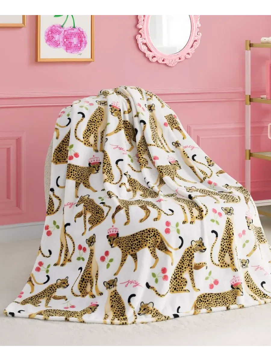 Детский плюшевый плед, 127 x 178 см Juicy Couture