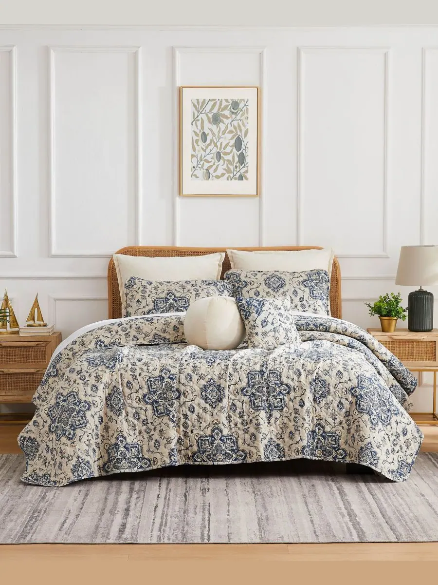 Комплект постельного белья persia из 7 предметов, размер full/queen Southshore Fine Linens — изображение 1 из 4, синий