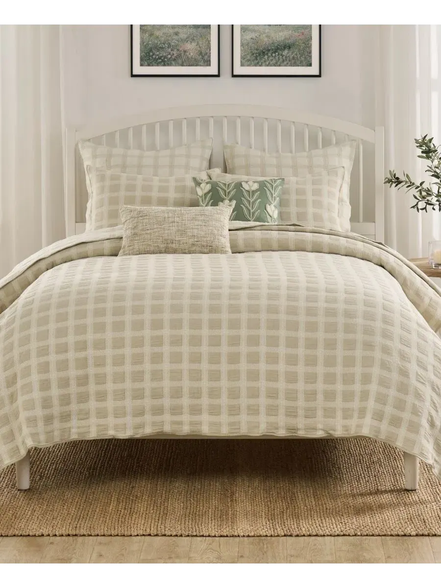 Покрывало 2-предметное Millhouse Jacquard-Woven Twin Greenland Home Fashions