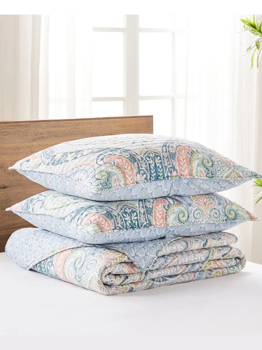 Двусторонний комплект постельного белья Nadita, 2 предмета, размер Twin/Twin XL Levtex — изображение 4 из 6, мульти
