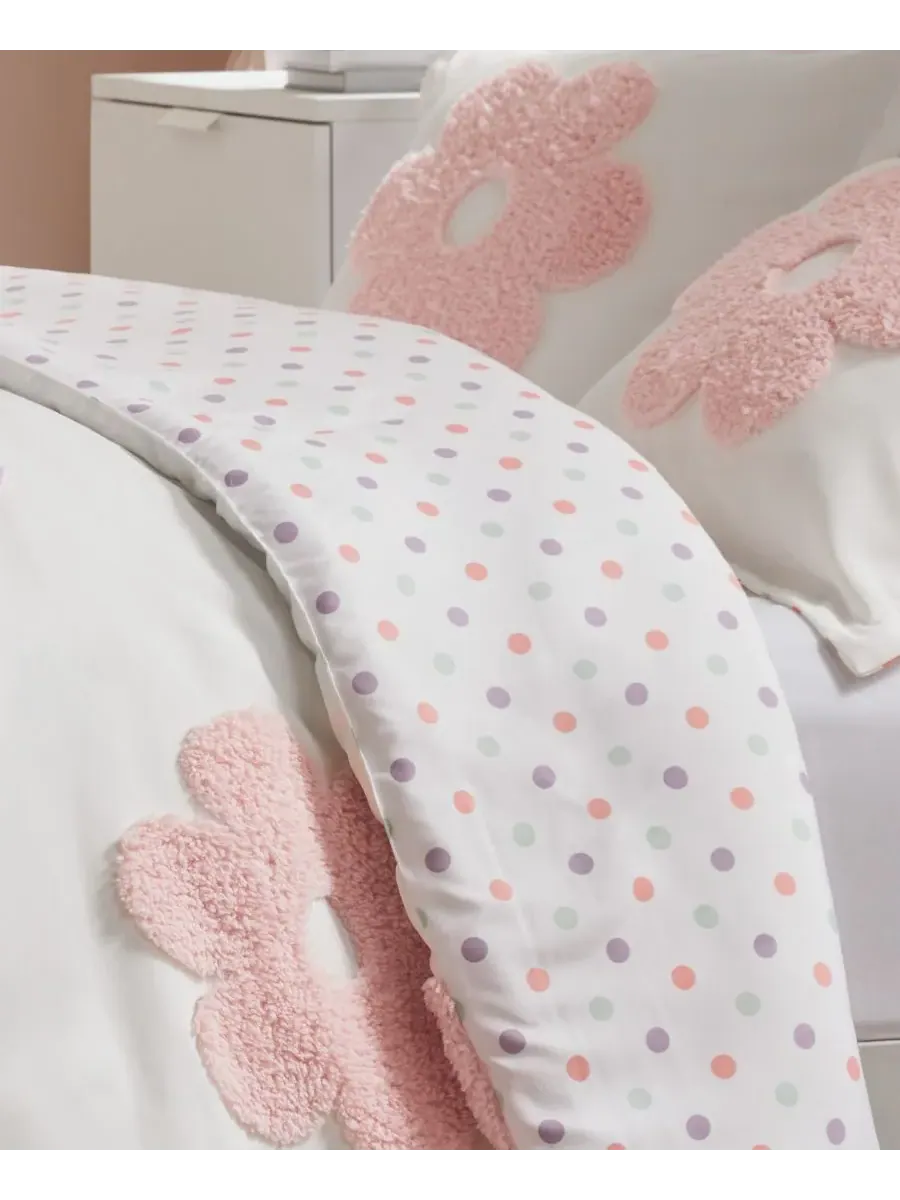 Комплект постельного белья Intelligent Design Gracie Floral, 3 предмета, двусторонний, размер — изображение 6 из 10