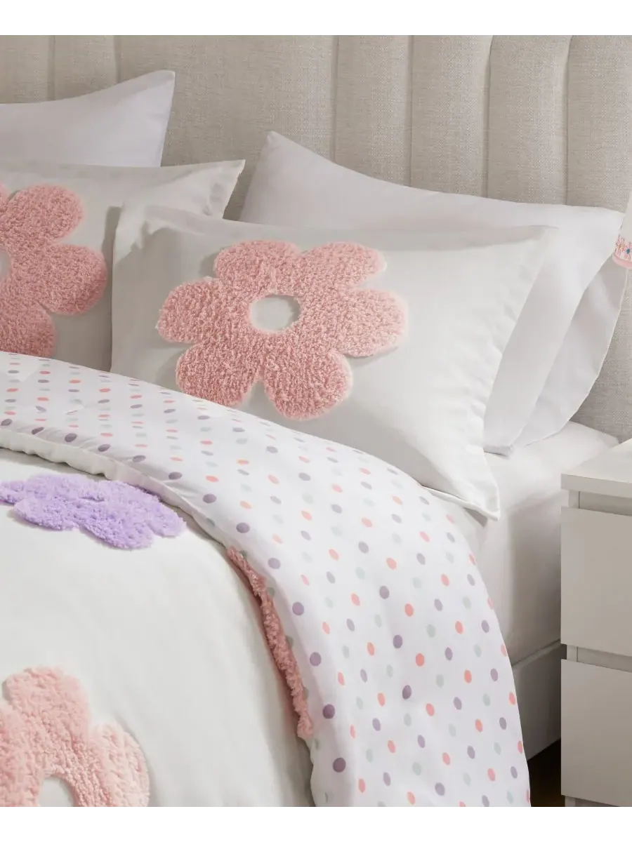 Комплект постельного белья Intelligent Design Gracie Floral, 3 предмета, двусторонний, размер — изображение 7 из 10