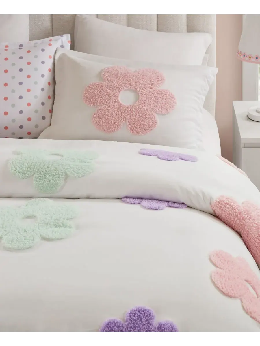 Комплект постельного белья Intelligent Design Gracie Floral, 3 предмета, двусторонний, размер — изображение 8 из 10