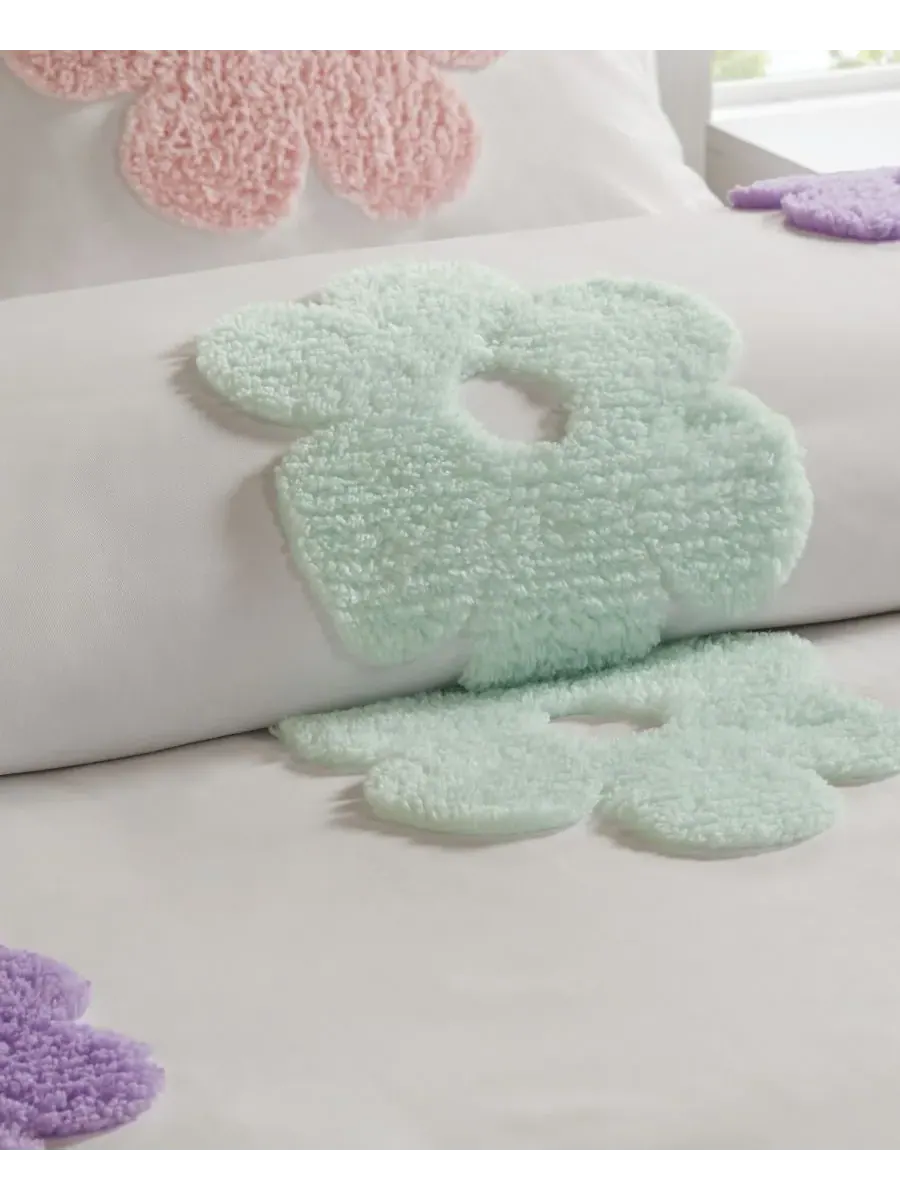 Комплект постельного белья Intelligent Design Gracie Floral, 3 предмета, двусторонний, размер — изображение 10 из 10