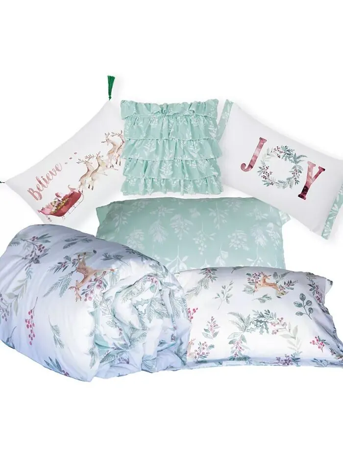 Двусторонний комплект одеял Happy Holidays из 6 предметов Southshore Fine Linens — изображение 2 из 10, мульти