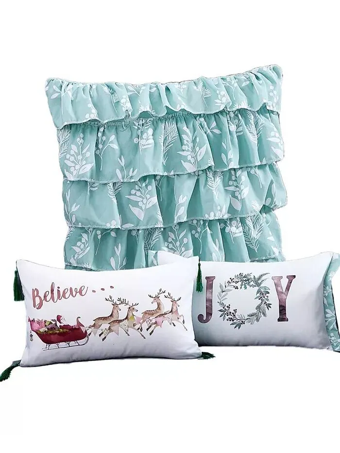Двусторонний комплект одеял Happy Holidays из 6 предметов Southshore Fine Linens — изображение 3 из 10, мульти