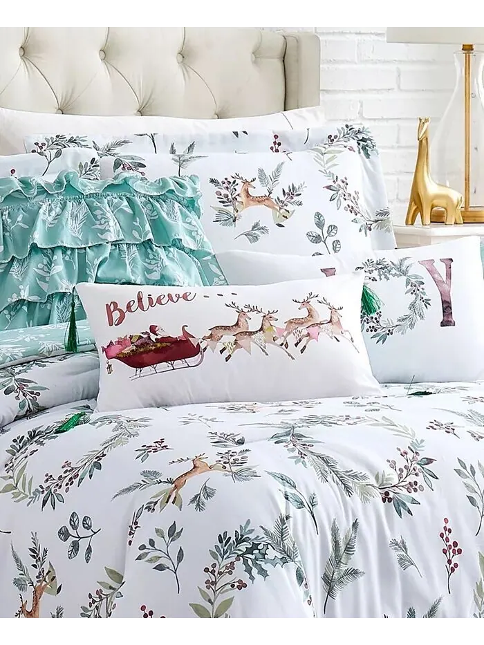 Двусторонний комплект одеял Happy Holidays из 6 предметов Southshore Fine Linens — изображение 7 из 10, мульти