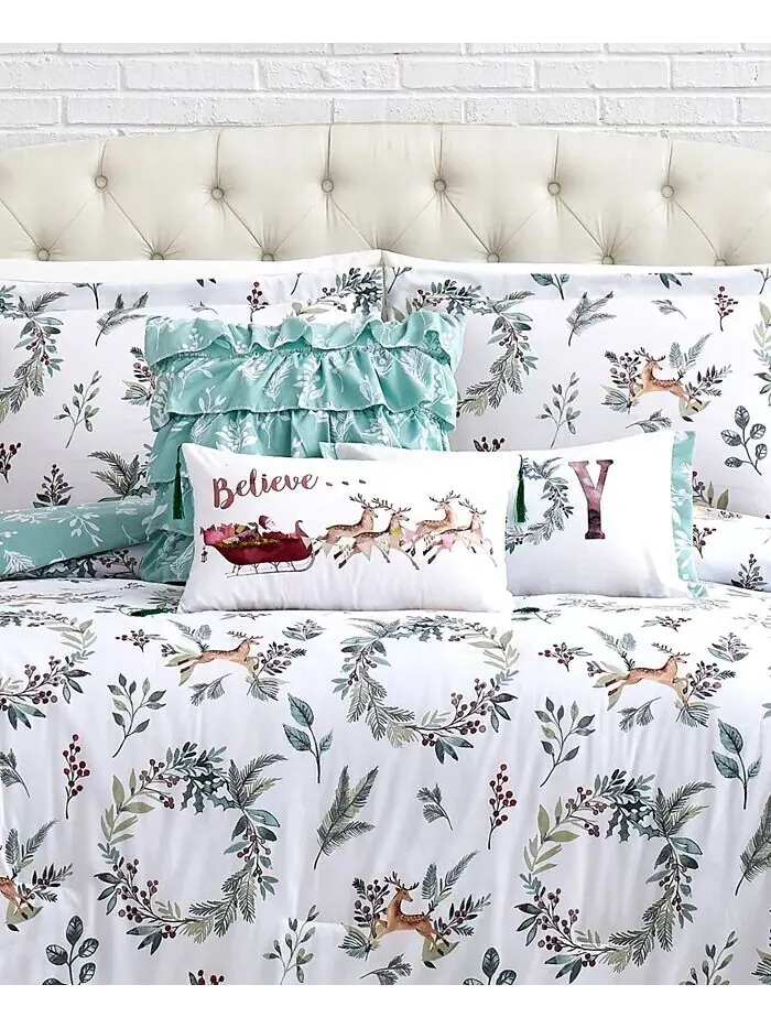 Двусторонний комплект одеял Happy Holidays из 6 предметов Southshore Fine Linens — изображение 8 из 10, мульти