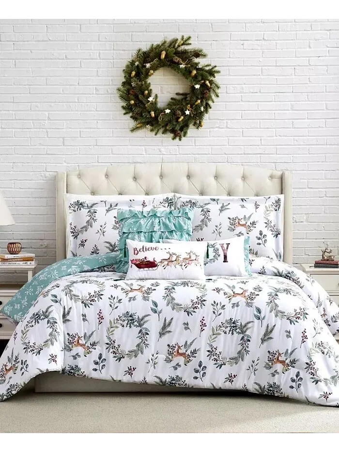Двусторонний комплект одеял Happy Holidays из 6 предметов Southshore Fine Linens — изображение 10 из 10, мульти