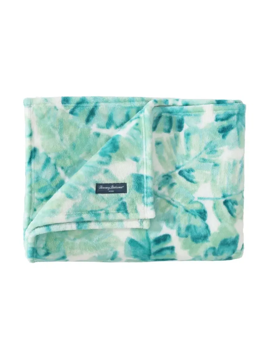 Ультрамягкий плюшевый флисовый плед, 178 x 127 см Tommy Bahama Home