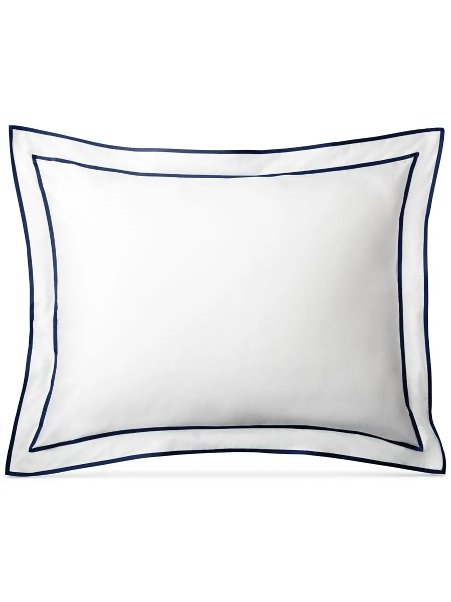Наволочка Spencer Sateen Border Sham, стандартная Lauren Ralph Lauren